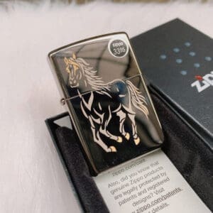 Bật Lửa Zippo 28645 Running Horse Zippo Ngựa - Ảnh 3