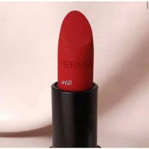 Son Hermès 68 Rouge Bleu Đỏ Thuần Vẻ đẹp đẳng cấp kiêu sa - Ảnh 4