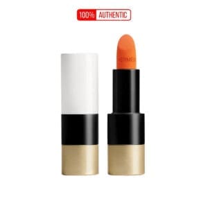 Son Hermès Màu 33 Orange Boite: Cam Tươi Rạng Rỡ Mềm Mượt Lâu Trôi