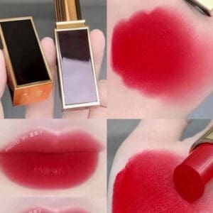 Son Tom Ford 28 Shanghai Lily Đỏ Hoa Ly Quyến Rũ Mềm Mại - Ảnh 6