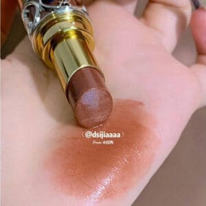 Son YSL Rouge Volupte Shine 121 Beige Satin Cam Đất Nét đẹp tự nhiên quyến rũ - Ảnh 4