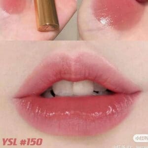 Son YSL Rouge Volupte Shine 150 Nude Lingerie Nude Ấm Độc Đáo - Ảnh 5