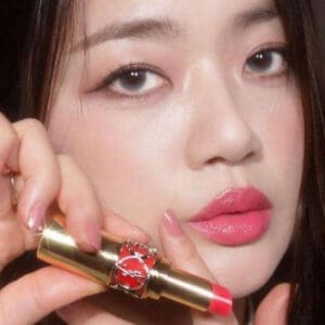 Son YSL Rouge Volupte Shine 163 Showstopping Rose Hồng Cánh Sen Độc Lạ - Ảnh 7