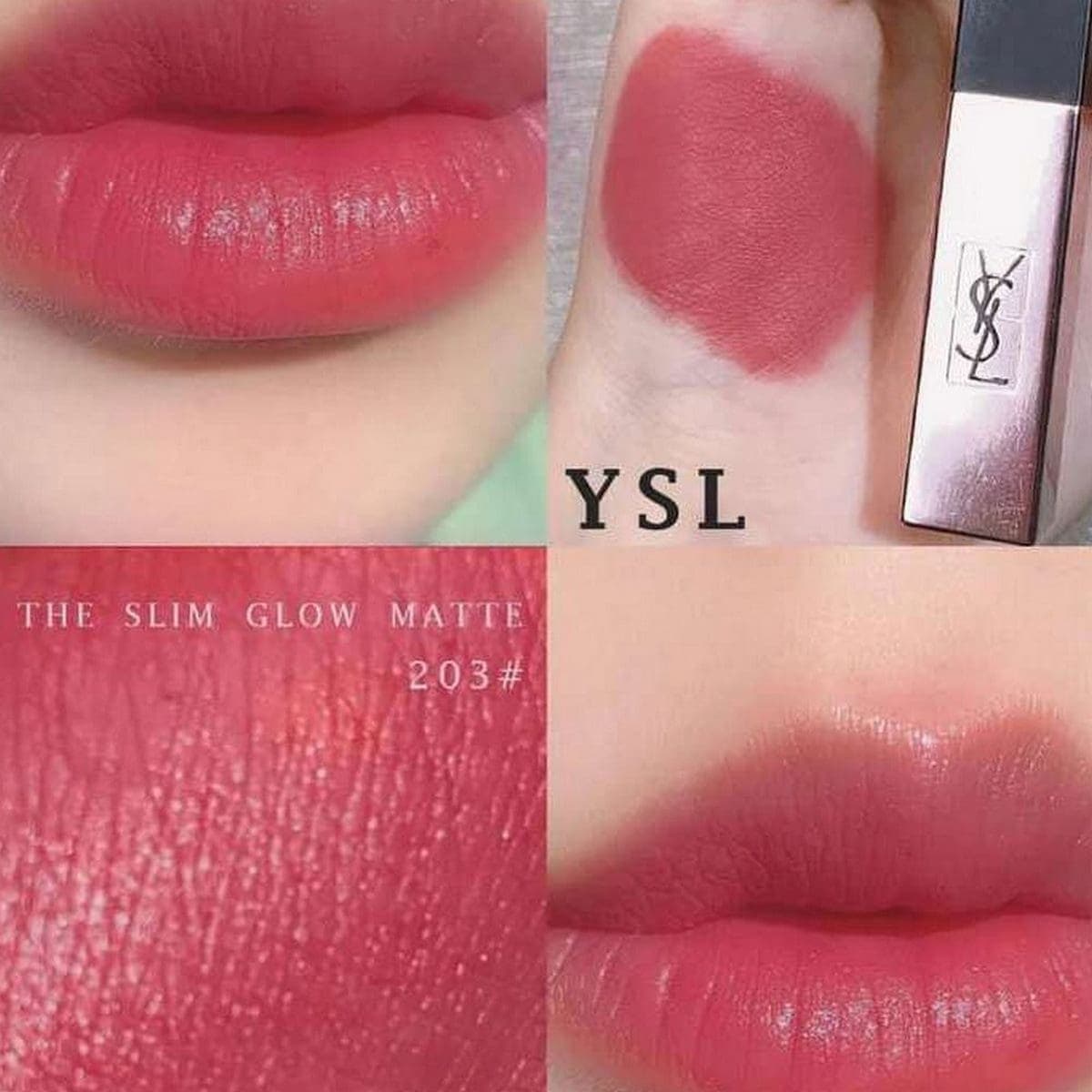 Son Ysl 203 Restricted Pink Hồng Đất Son YSL 203 Restricted Pink kết hợp sắc hồng đất nữ tính với lớp nền lì mịn có ánh nhẹ