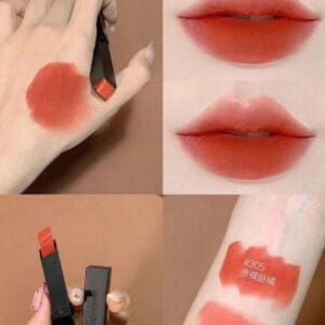 Son YSL The Slim Velvet Radical 305 Orange Surge Cam Cháy Trẻ Trung - Ảnh 6