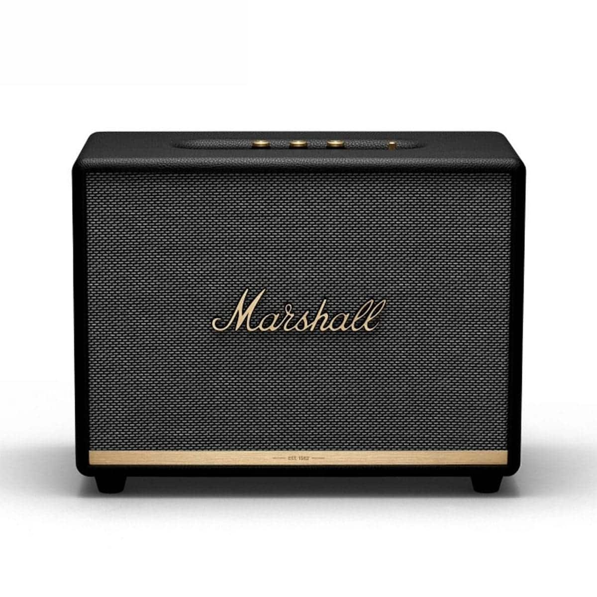 Marshall Woburn Ii Loa Nghe Nhạc Tại Nhà Loa Marshall Woburn II màu nâu với phong cách bọc da cổ điển