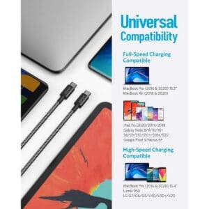 Cáp Anker PowerLine III USB-C to USB-C Bền bỉ, linh hoạt, sạc siêu tốc - Ảnh 7