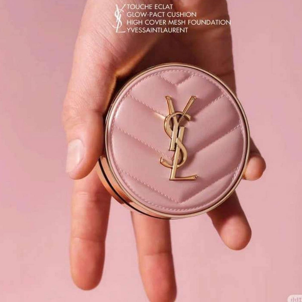 Ysl Cushion High Cover Mesh Foundation Phấn nước YSL Touche Eclat Glow-Pact Cushion hộp đen sang trọng