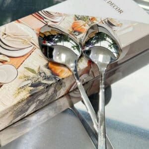 Set 6 Thìa EU Home Decor 21cm Đồ Dùng Bàn Ăn Sang Trọng - Ảnh 4