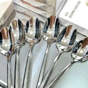 Set 6 Thìa EU Home Decor 21cm Đồ Dùng Bàn Ăn Sang Trọng - Ảnh 6