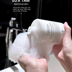 Sữa Tắm Trắng Da Batious 500ml + Túi Refill 300ml Chăm Sóc Da Toàn Diện Giá Tốt Không Thể Bỏ Lỡ! - Ảnh 4