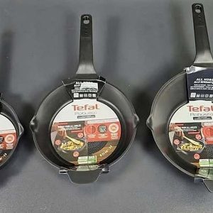 Chảo Tefal Robusto Đúc Nguyên Khối E2490244 Chảo Chống Dính Cao Cấp Bền Bỉ Tiện Lợi với Miệng Rót - Ảnh 3