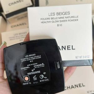Phấn Phủ Nén Chanel Les Beiges Healthy Glow Sheer Powder Phấn Phủ Cao Cấp Cho Làn Da Căng Bóng Tự Nhiên - Ảnh 4