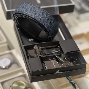 Set Dây Lưng Nam Michael Kors Cao Cấp - 2 Mặt Khóa + 1 Dây Lưng 2 Mặt, Tùy Biến Phong Cách Cực Chất 14 Set Dây Lưng Nam Michael Kors Cao Cấp - 2 Mặt Khóa + 1 Dây Lưng 2 Mặt, Tùy Biến Phong Cách Cực Chất - Ảnh 6