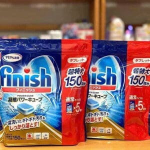 Viên Rửa Bát Finish Nhật Bản 150 Viên Sạch Bóng, Khử Mùi, Bảo Vệ Máy Rửa Và Dụng Cụ Hiệu Quả - Ảnh 2