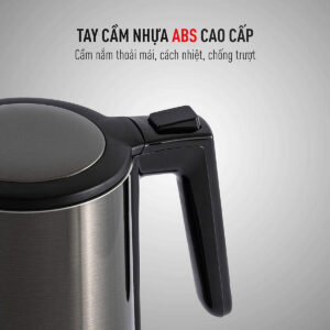 Ấm Siêu Tốc Gköch Hb-K068D 1L Inox 304 Strix Anh Quốc, Đun Nhanh 1000W, Tự Ngắt An Toàn 12 Ấm Siêu Tốc GKÖCH HB-K068D 1L Inox 304 STRIX Anh Quốc, Đun Nhanh 1000W, Tự Ngắt An Toàn - Ảnh 4