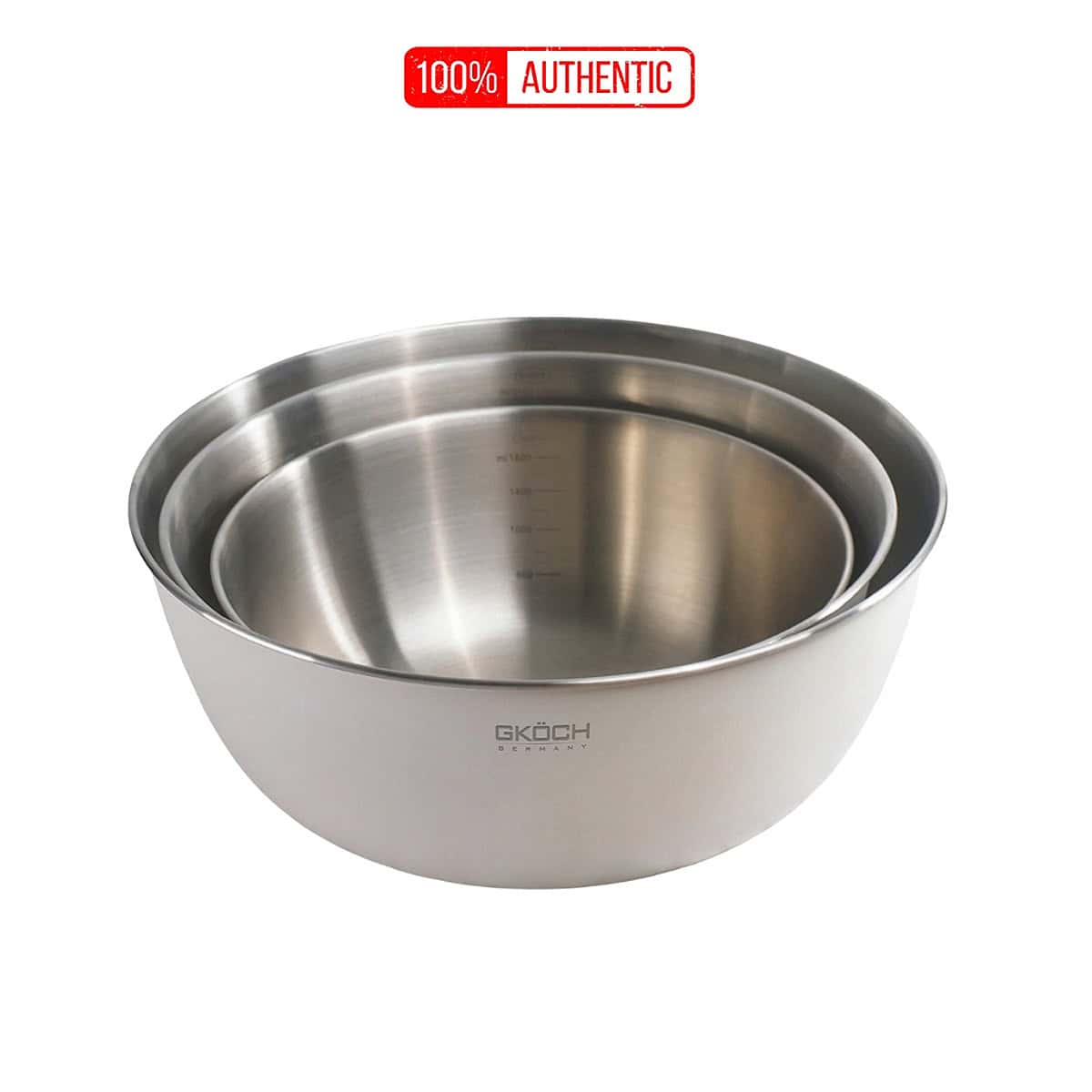 Bộ 3 Tô Trộn Inox 304 Gköch Myty0810 22–25–28Cm Màu Kem Cao Cấp 1 Bộ 3 Tô Trộn Inox 304 GKÖCH MYTY0810 22–25–28cm Màu Kem Cao Cấp
