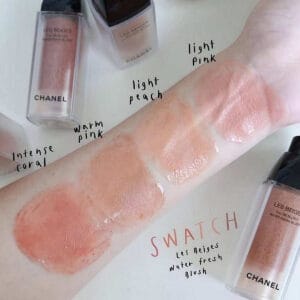 Má Hồng Nước Chanel Les Beiges Water Fresh Blush Intense Coral 15ml Cam Hồng Tự Nhiên Trong Veo - Ảnh 6