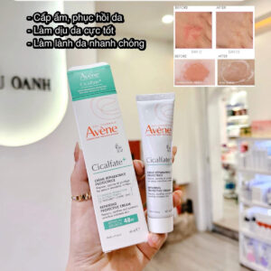 Kem Phục Hồi Da Avene Cicalfate Repair Protective Cream 40ml Dưỡng Phục Hồi Làm Dịu Da Nhạy Cảm - Ảnh 7