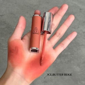 Son Kem 3Ce Hazy Lip Clay Butter Beige Fullbox Son Lì Mềm Mịn Màu Cam Đào Đất Tự Nhiên 11 Son Kem 3CE Hazy Lip Clay Butter Beige Fullbox Son Lì Mềm Mịn Màu Cam Đào Đất Tự Nhiên - Ảnh 3