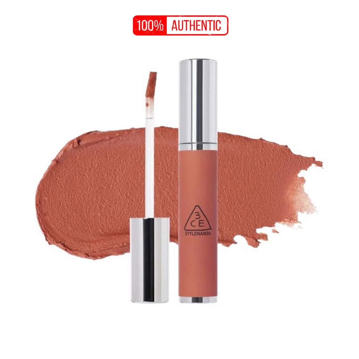 Son Kem 3Ce Hazy Lip Clay Butter Beige Fullbox Son Lì Mềm Mịn Màu Cam Đào Đất Tự Nhiên 1 Son Kem 3CE Hazy Lip Clay Butter Beige Fullbox Son Lì Mềm Mịn Màu Cam Đào Đất Tự Nhiên