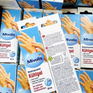 Gel Làm Dịu Da Mivolis Kühlgel 30ml Hỗ Trợ Bỏng Nhẹ Bỏng Nắng Côn Trùng Cắn Mát Da - Ảnh 3