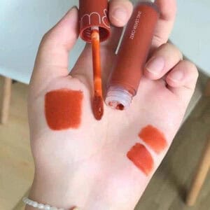 Son Kem Lì Romand Zero Velvet Tint 15 Rusk Rusk 5.5g Màu Nâu Cam Gạch Fullbox - Ảnh 4