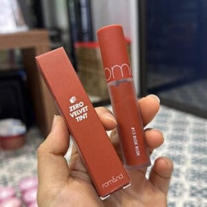 Son Kem Lì Romand Zero Velvet Tint 15 Rusk Rusk 5.5g Màu Nâu Cam Gạch Fullbox - Ảnh 9
