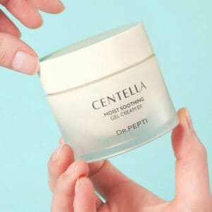 Kem dưỡng ẩm Dr.Pepti Centella Moist Soothing Gel Cream EX 70ml làm dịu da, cấp ẩm và hỗ trợ giảm nếp nhăn - Ảnh 4