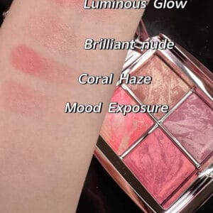 Bảng phấn má Hourglass Ambient Lighting Edit Flushed Edit 4 ô 1.4g x 4 fullbox - Ảnh 5