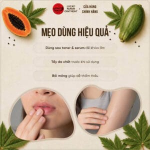 Kem Dưỡng Đa Năng Lucas Papaw Ointment Dưỡng Môi Làm Mềm Môi 15G - Ảnh 2