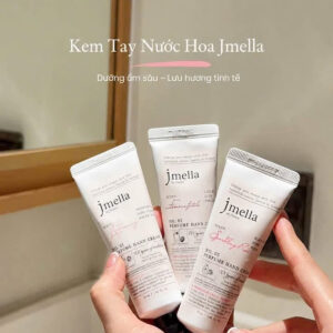 Bộ dưỡng thể Jmella hương Spicy Rose kèm Body Scrub No.02 và Cream Hand No.05 trong hộp quà màu hồng - Ảnh 5