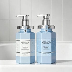 Bộ dầu gội và dầu xả WEILAIYA Truffle Inspired Extra Volume Shampoo Luminous Repair Conditioner 450ml - Ảnh 2