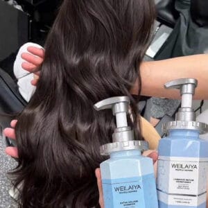 Bộ dầu gội và dầu xả WEILAIYA Truffle Inspired Extra Volume Shampoo Luminous Repair Conditioner 450ml - Ảnh 4