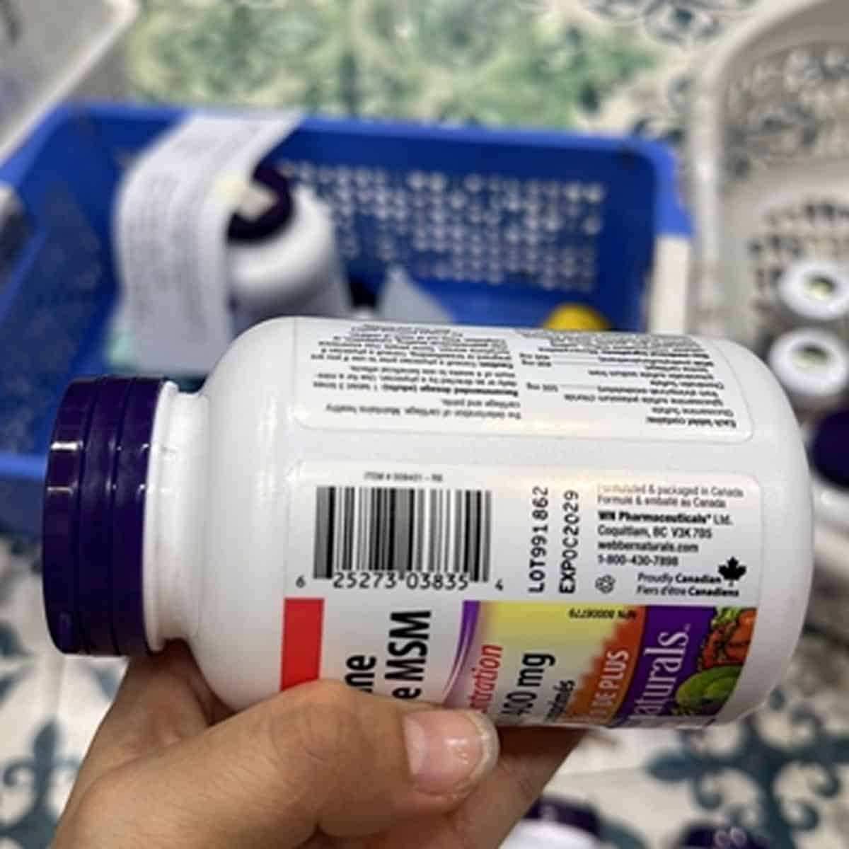 Viên Uống Bổ Khớp Webber Naturals Glucosamine Chondroitin Msm 500/400/400Mg 120 Viên 4 Viên uống bổ khớp Webber Naturals Glucosamine Chondroitin MSM 500/400/400mg 120 viên - Ảnh 4