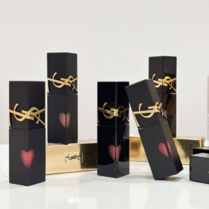 Son YSL The Inks Vinyl Cream 622 Plum Liberation 5.5ml Fullbox đỏ hồng mận bóng căng quyến rũ - Ảnh 3